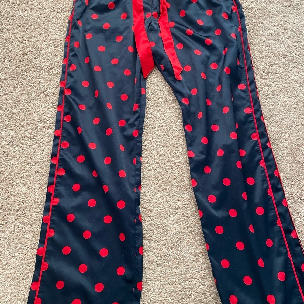 Polka Dot woman Pajamas - Red and Black Pants abercrombie